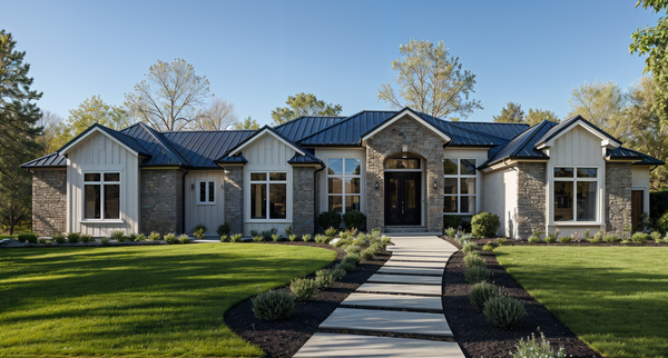 The Oak Meadows Plan | 4200 SF | 4 Beds | 4.5 Baths | Garage