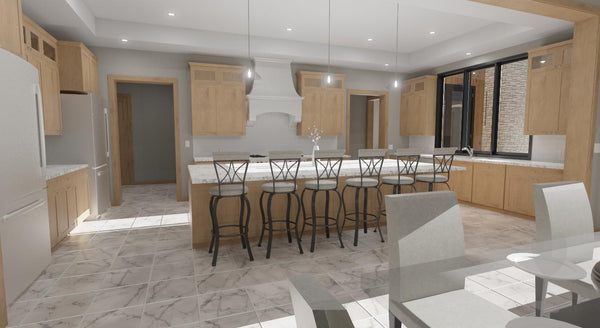 The Oak Meadows Plan | 4200 SF | 4 Beds | 4.5 Baths | Garage