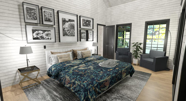 The Pine Hollow Plan | 1204 SF | 1 Beds | 1 Baths