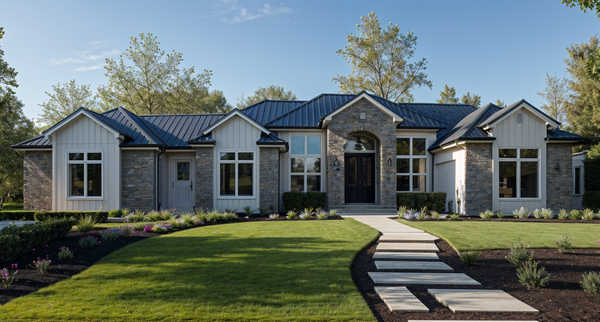 The Oak Meadows Plan | 4200 SF | 4 Beds | 4.5 Baths | Garage