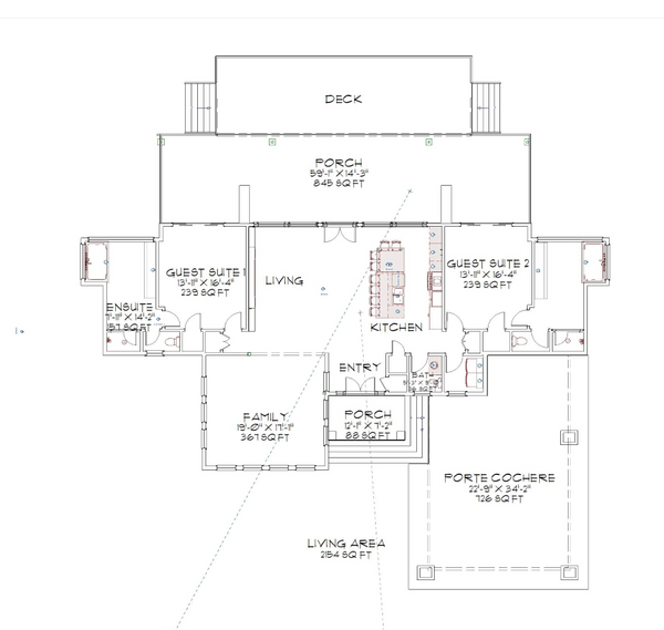 The Cypress Point Plan  | 2154 SF  | 2 Beds  | 2.5 Baths