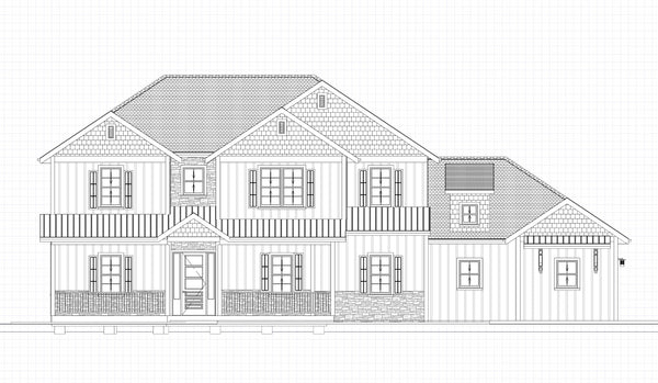 The Aspen Ridge Plan  | 2995 SF  | 4 Beds  | 3 Baths