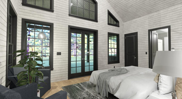 The Pine Hollow Plan  | 1204 SF  | 1 Beds  | 1 Baths