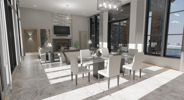 The Oak Meadows Plan  | 4200 SF  | 4 Beds  | 4.5 Baths | Garage