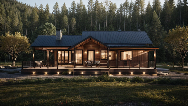 The Pine Hollow Plan  | 1204 SF  | 1 Beds  | 1 Baths