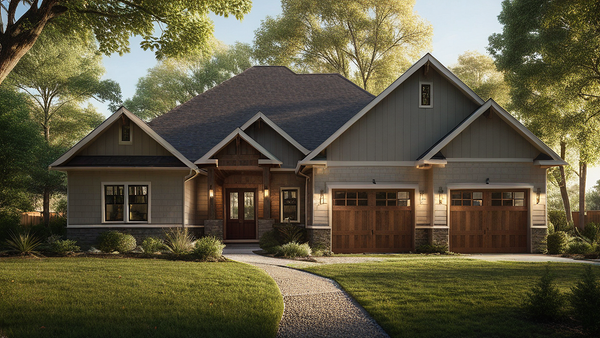 The Redwood Hollow Plan  | 2781 SF  | 5 Beds  | 3 Baths