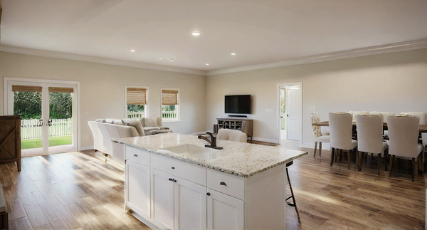 The Cottonwood Bend Plan  | 1604 SF  | 3 Beds  | 2 Baths