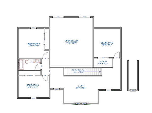 The Aspen Ridge Plan  | 2995 SF  | 4 Beds  | 3 Baths