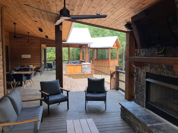 The Birchwood Retreat Plan  | 3837 SF  | 5 Beds  | 5 Baths