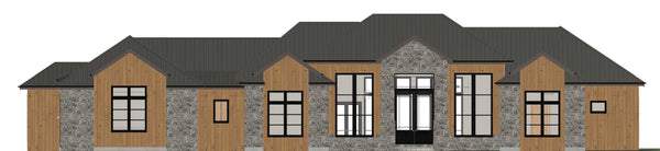 The Oak Meadows Plan  | 4200 SF  | 4 Beds  | 4.5 Baths | Garage