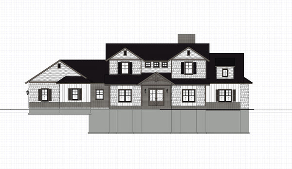 The Maple Glen Plan  | 2706 SF  | 5 Beds  | 3 Baths