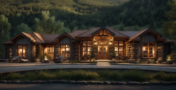 The Oak Meadows Plan  | 4200 SF  | 4 Beds  | 4.5 Baths | Garage